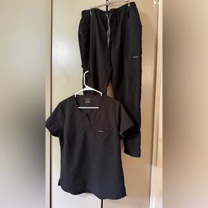 Jaanuu Black Scrub Set MP